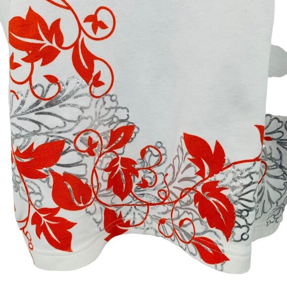 Mercer Street Black Cat and Pumpkin Long Sleeve Thick Knit Shirt - Picture 5 of 10